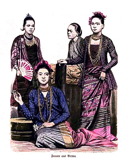 Plate 119b Late Nineteenth Century Siam Thailand And Burma