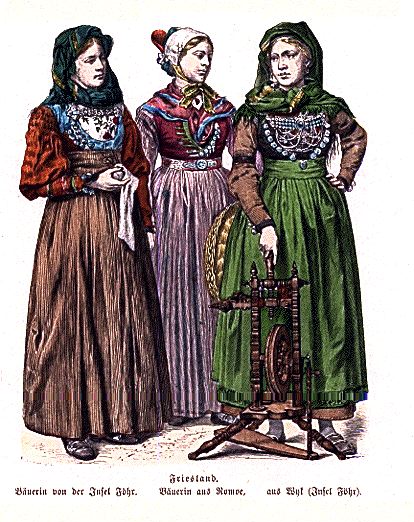 german folk and rural dress