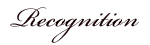 Recognition