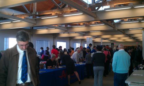 Crowd at the Expo