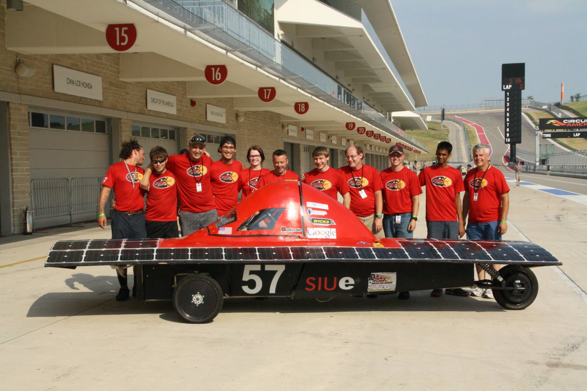 SIUE solar car 2015