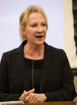 Dr. Sharon Gordon, the inaugural associate dean for research and chair of foundational sciences at the East Carolina School of Dental Medicine
