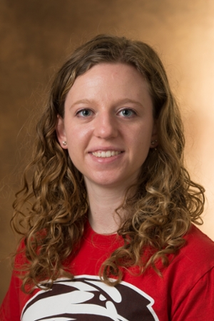 SIUE’s Chloe Huelsmann, a senior majoring in civil engineering, and recipient of the Student Laureate Award.