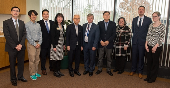 SIUE hosted a delegation from Tongmyong University (TU), of Busan, South Korea, Monday-Wednesday, Dec. 5-7, during which the administrators from the two institutions discussed expanding their strong academic collaborations.