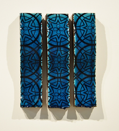 A piece entitled “Remnant #3,” using mediums earthenware, slip, underglaze and glaze, and created by SIUE alumnus Mike Gesiakowski, will be included in the exhibit “Louis’s Legacy: Artists Respond to Louis Sullivan.”