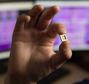 The integrated circuit design conducted in Engel’s research lab involves extremely detailed work that results in the creation of tiny, yet powerful, microchips that are approximately 5x7 millimeters in size.