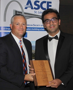 Siavash Zamiran receives ASCE Young Engineer Award