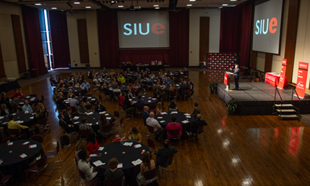 More than 100 students received scholarship awards valued at over $200,000 during the SIUE School of Business Scholarships and Awards Program.