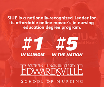 The SON’s online nurse educator master’s program ranks #1 in Illinois and #5 in the nation for affordability, according to Affordable Schools.