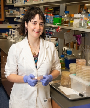 Susanne DiSalvo, PhD, assistant professor in the Department of Biological Sciences.