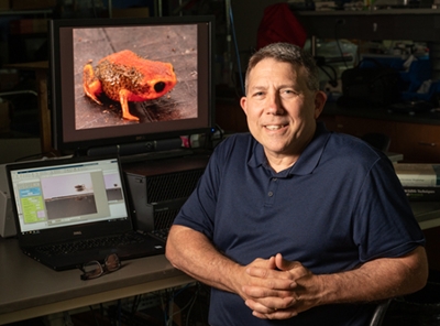 Richard Essner, PhD, professor in the College of Arts and Sciences’ Department of Biological Sciences.