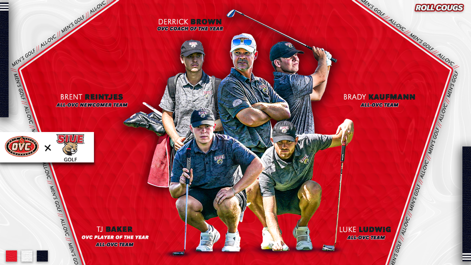 Graphic of SIUE Golf Players