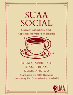 SUAA Social April 2026