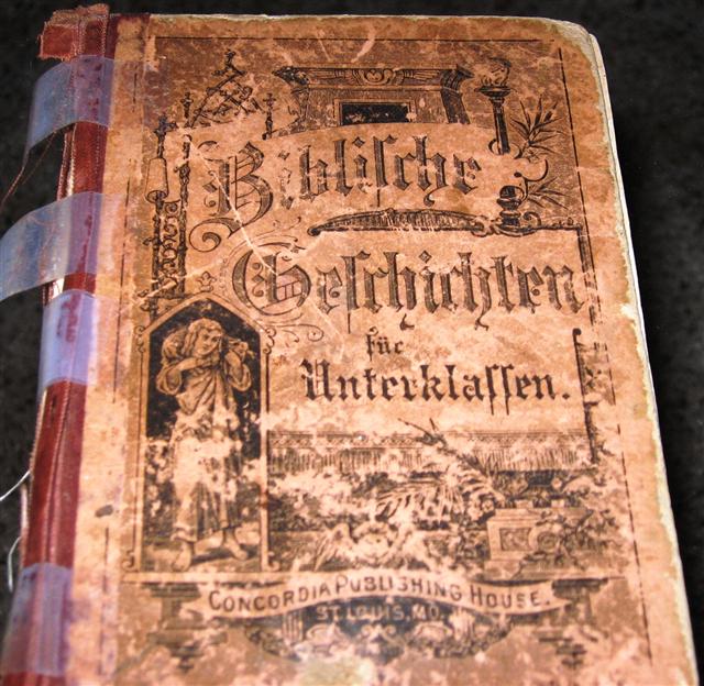 Children's Bible stories book in German