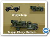 Willys Jeep and Flatbed