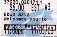 Matrix Ticket Stub