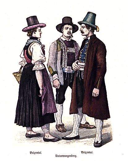 Plate #105a - Late Nineteenth Century - Tyrolean Folk Dress