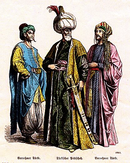 Plate #1c - Egyptians, Moors, Turks | Anzuggürtel
