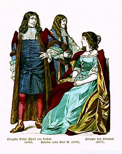17th century cavalier fashion