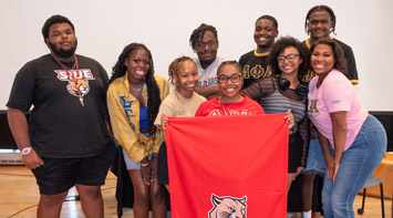 SIUE students  