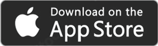 Image that reads download on the app store with Apple icon