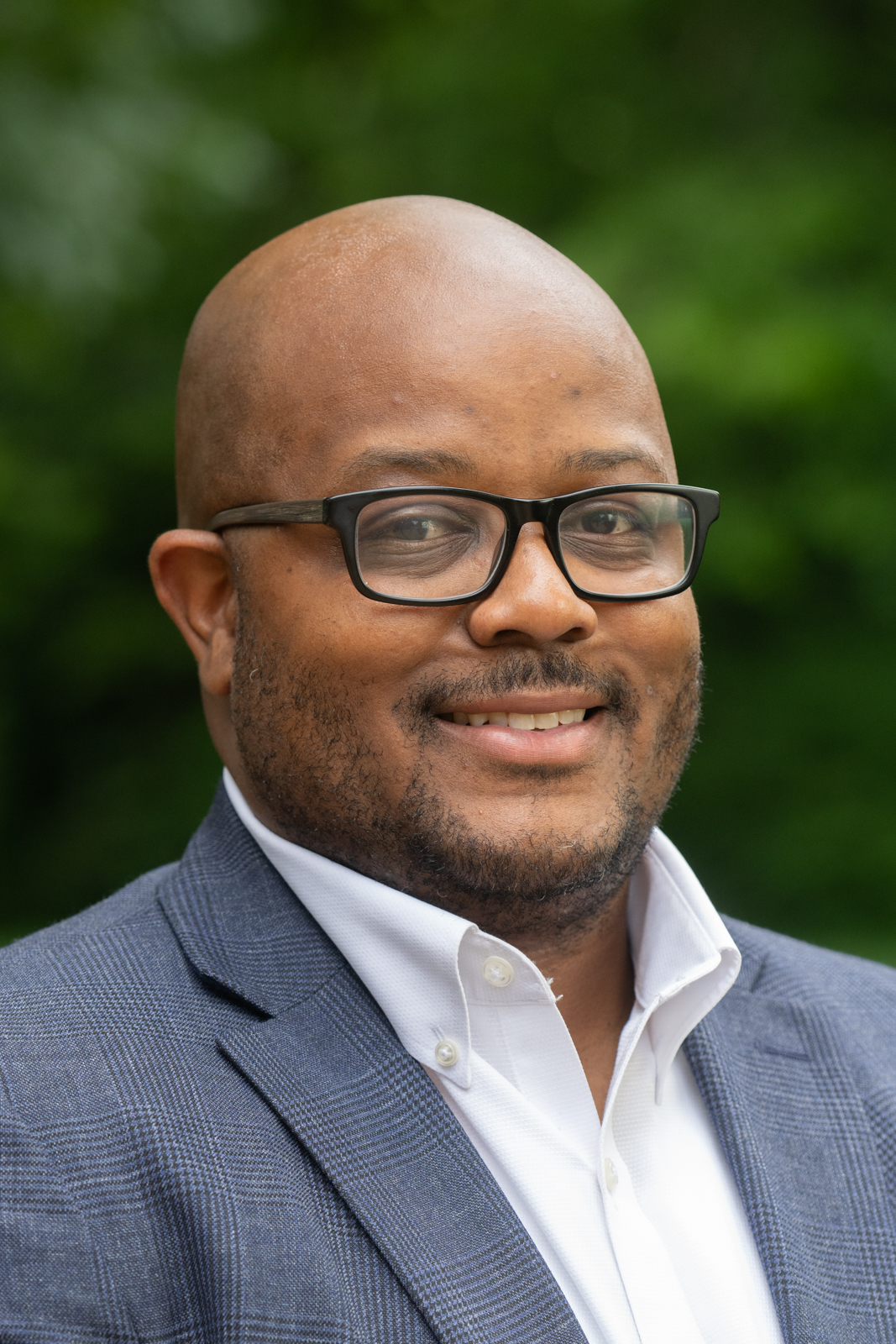 A portrait photo of George Ladd