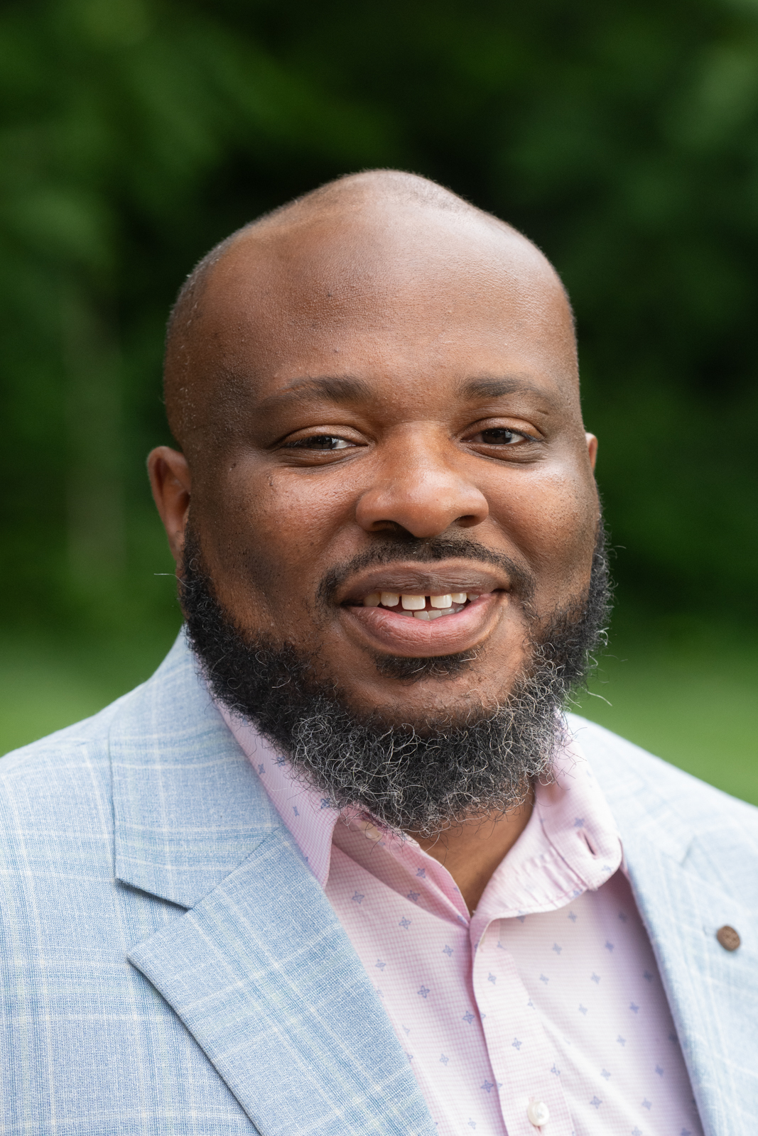 A portrait photo of Jason Frazier