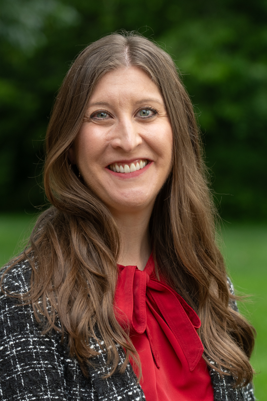 A portrait photo of Dr. Maggie Krumwiede