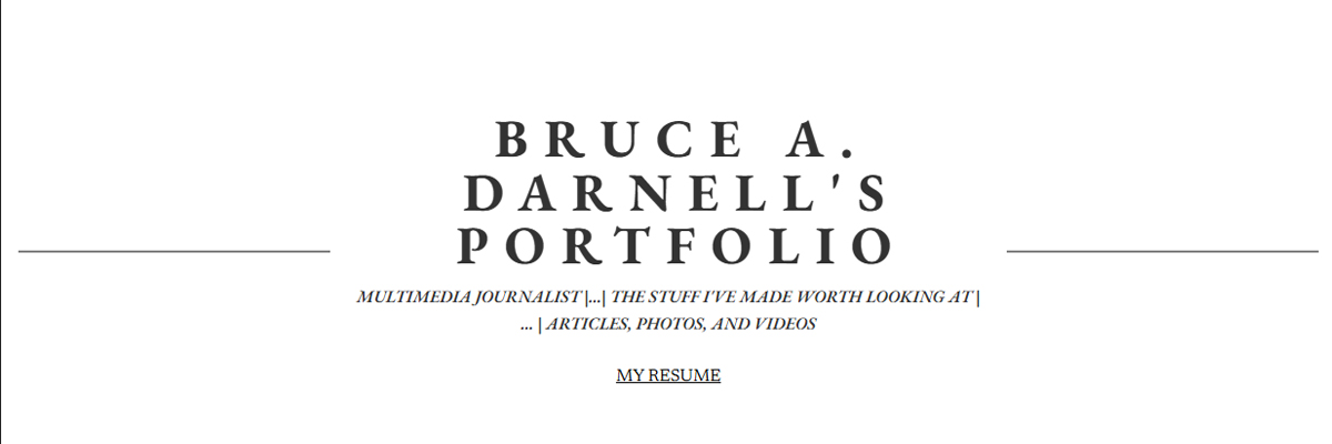 Bruce Darnell Portfolio