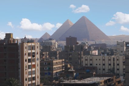 Pyramid from Cairo