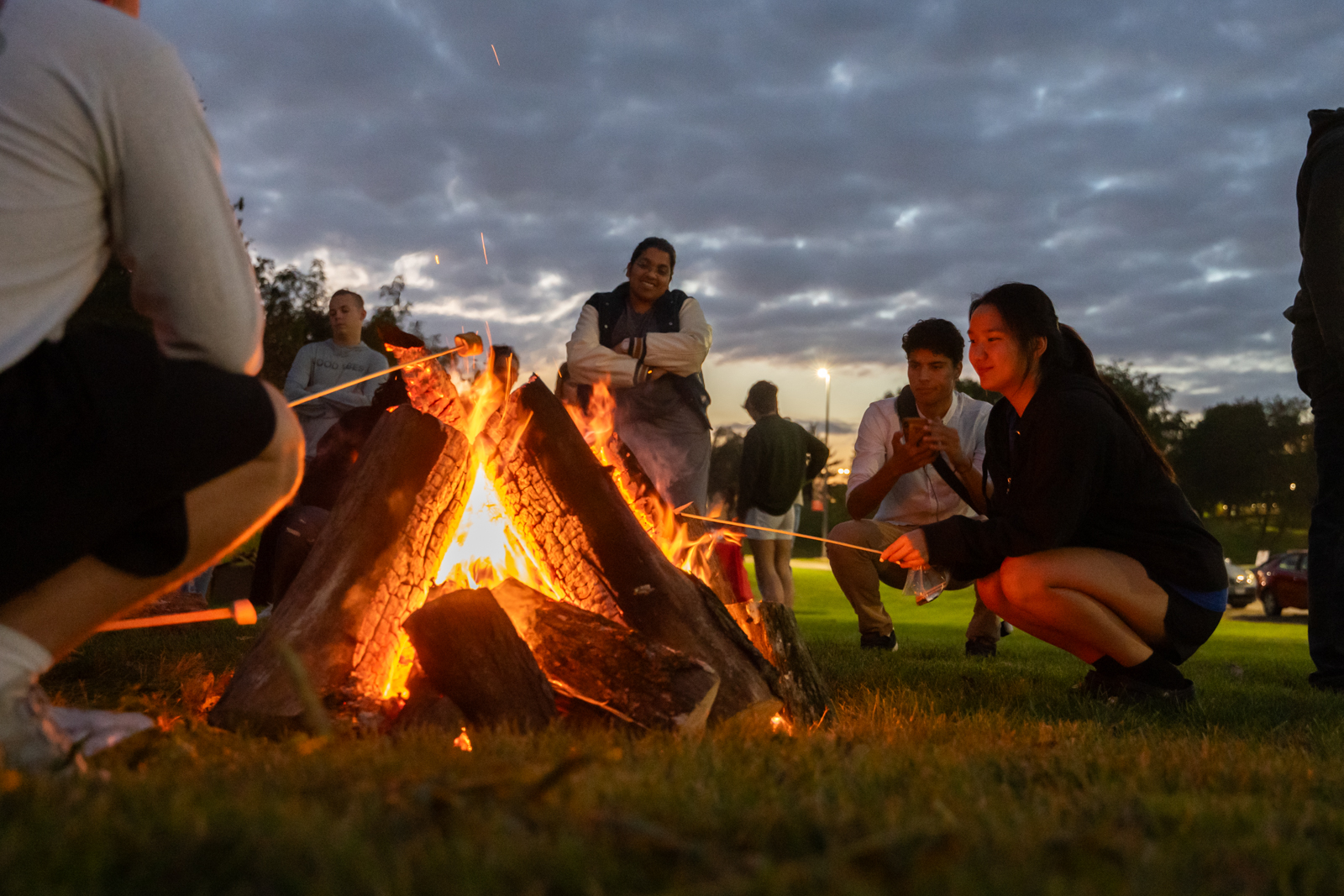 Homecoming Bonfire and Big Screen Bash