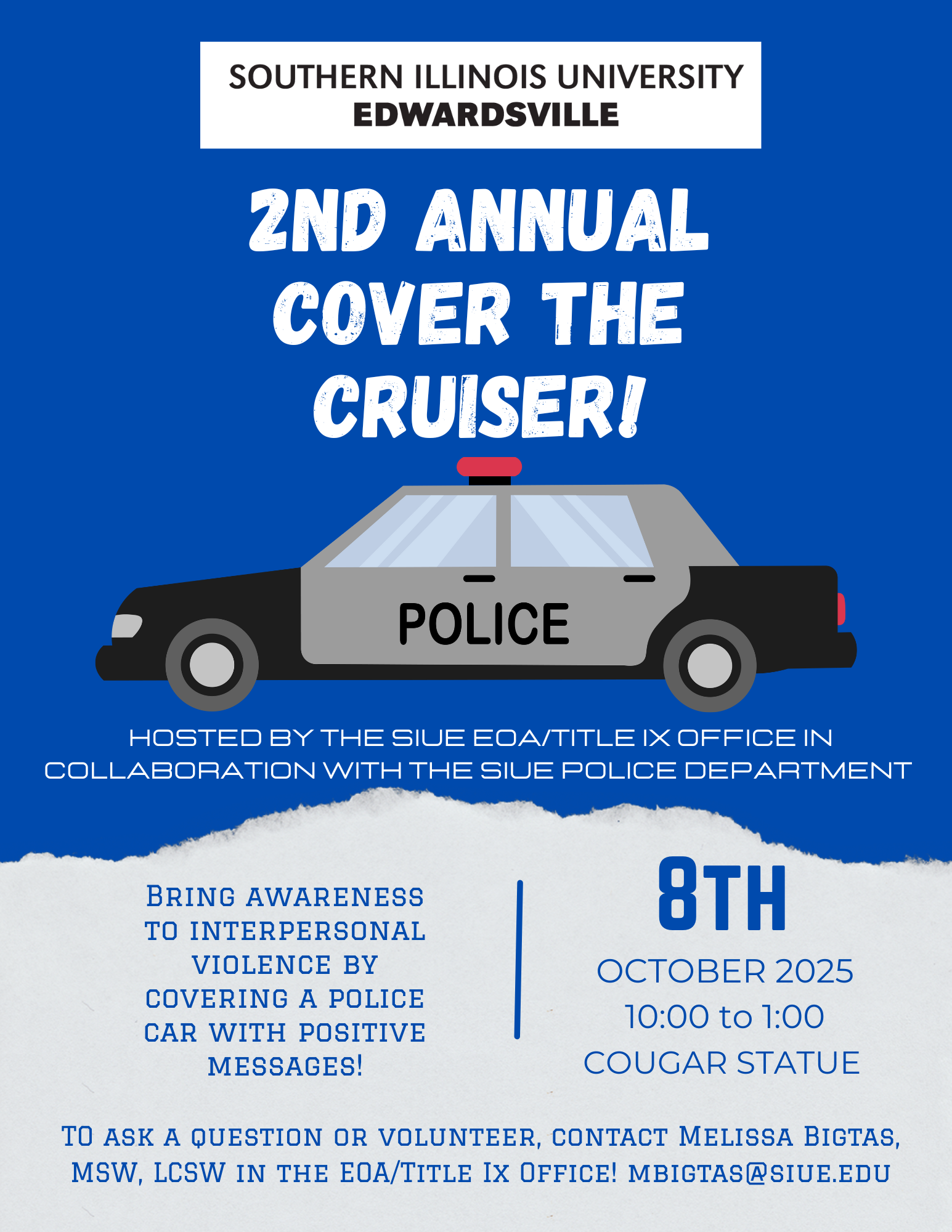 Cover the Cruiser - Domestic Violence Awareness