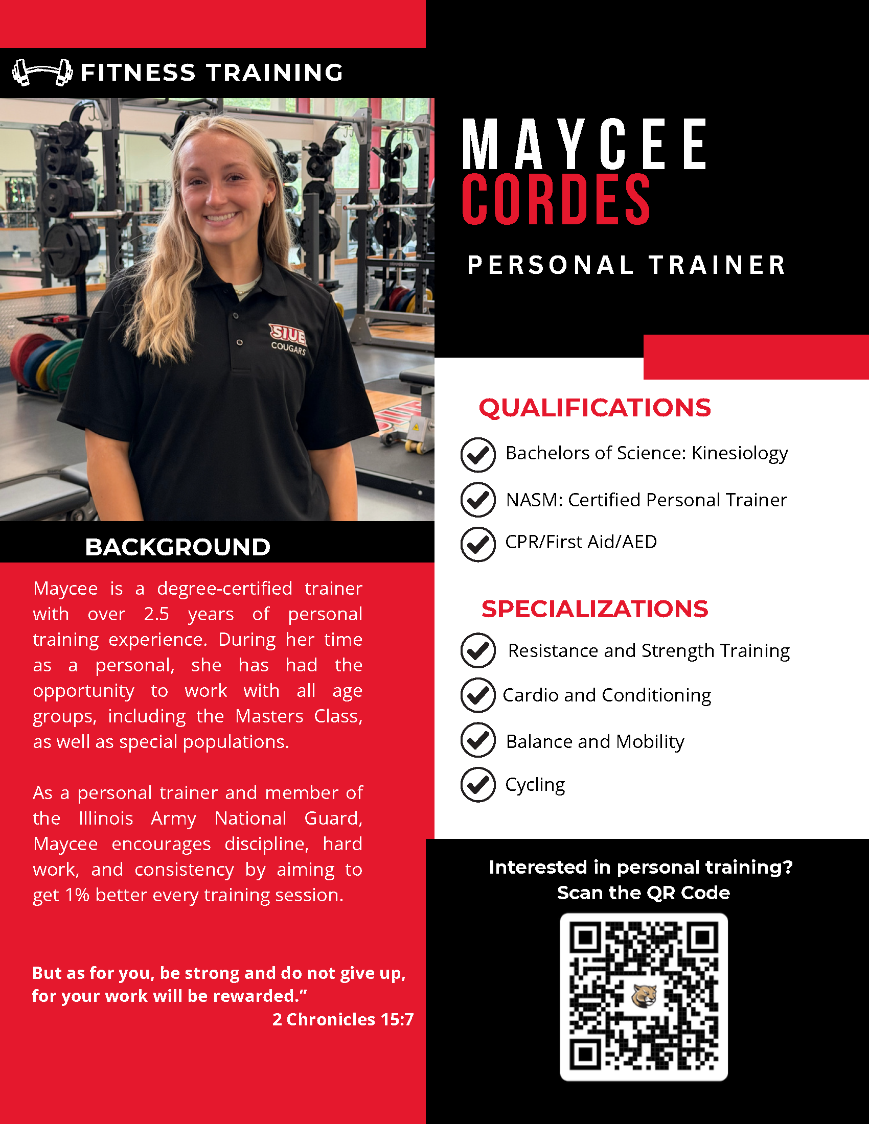 PT Maycee Cordes