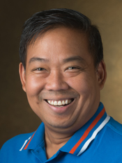 A portrait photo of Marcus Agustin (Faculty Senate Past President)