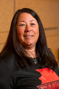 A portrait photo of Catherine Miller