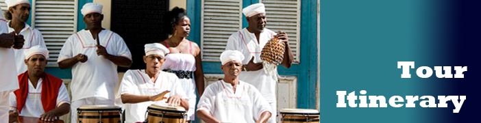 Tour Itinerary