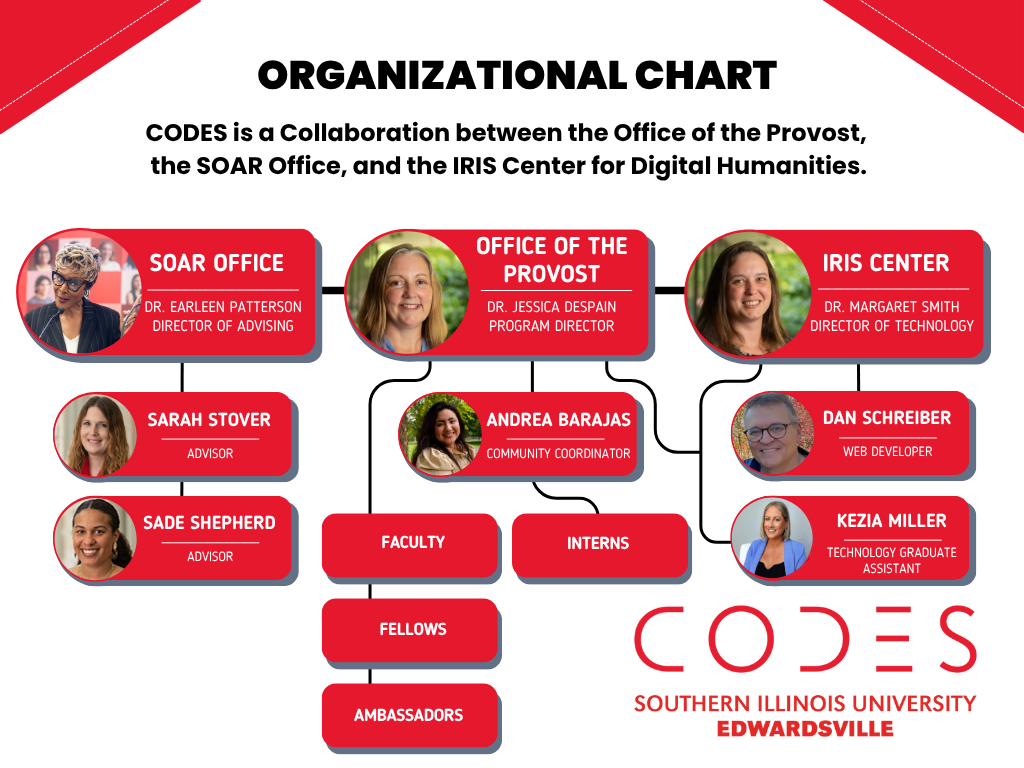 CODES Organizational Chart