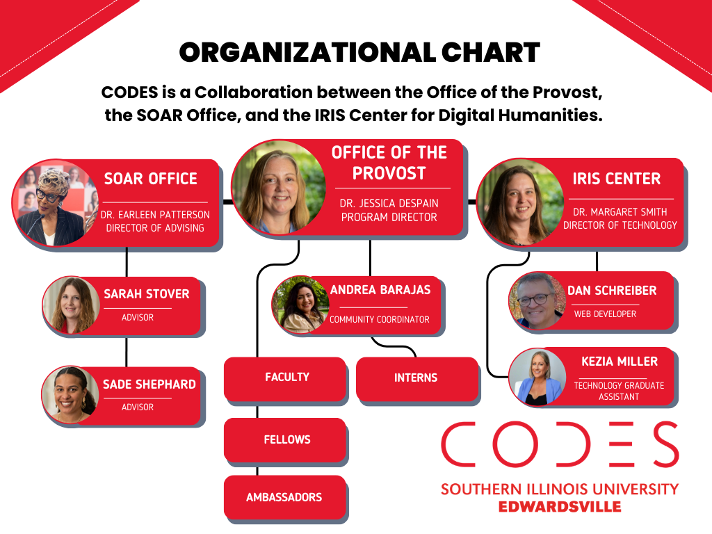 CODES Organizational Chart