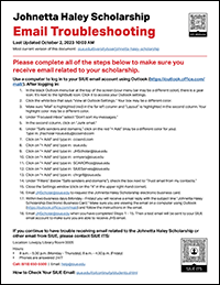 Email Troubleshooting