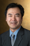 A portrait photo of Dr. Mitsuru Shimizu
