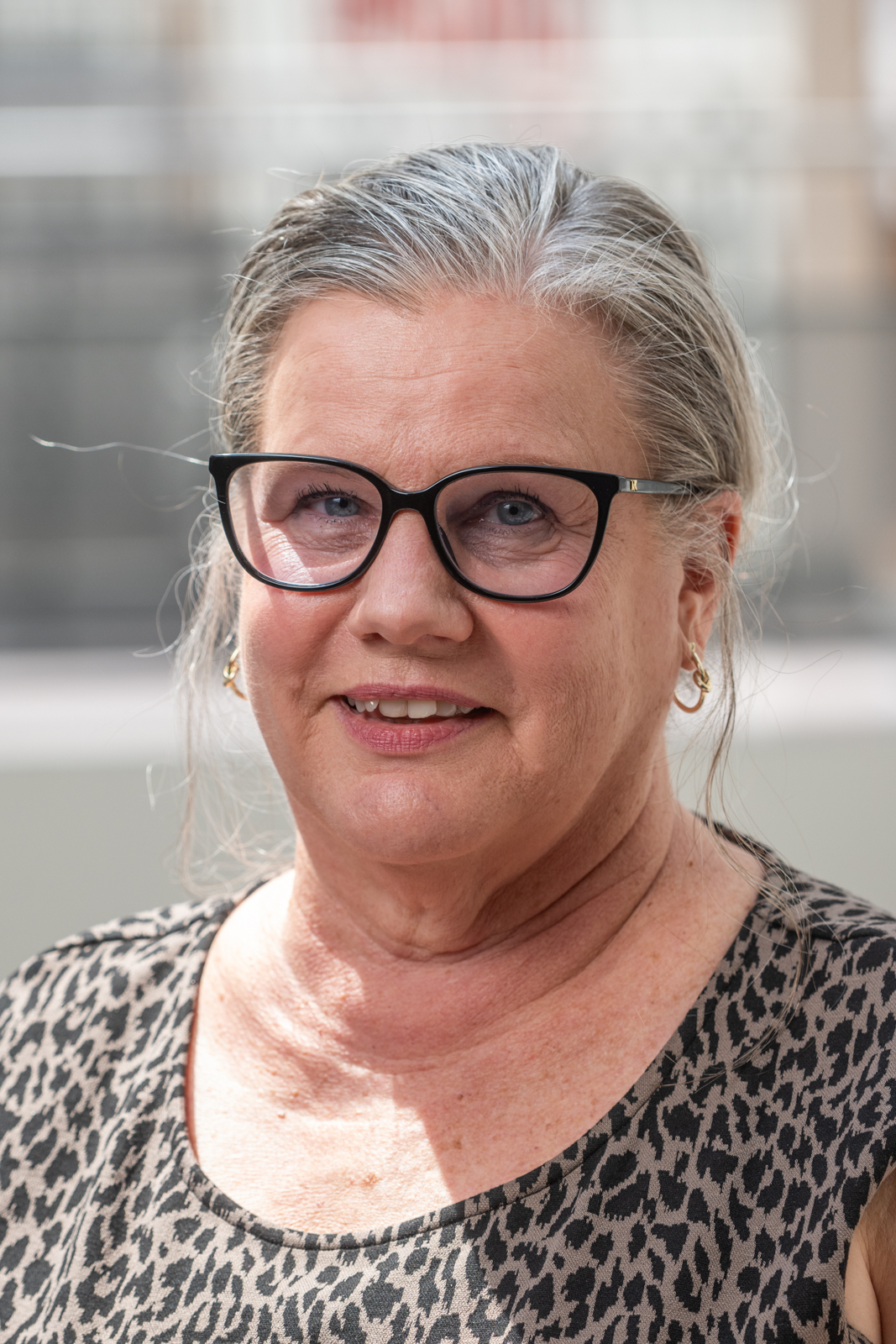 A portrait photo of Kim Ott, Au.D., CCC-A