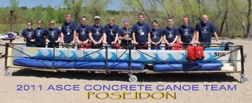2011 SIUE ASCE Concrete Canoe Team