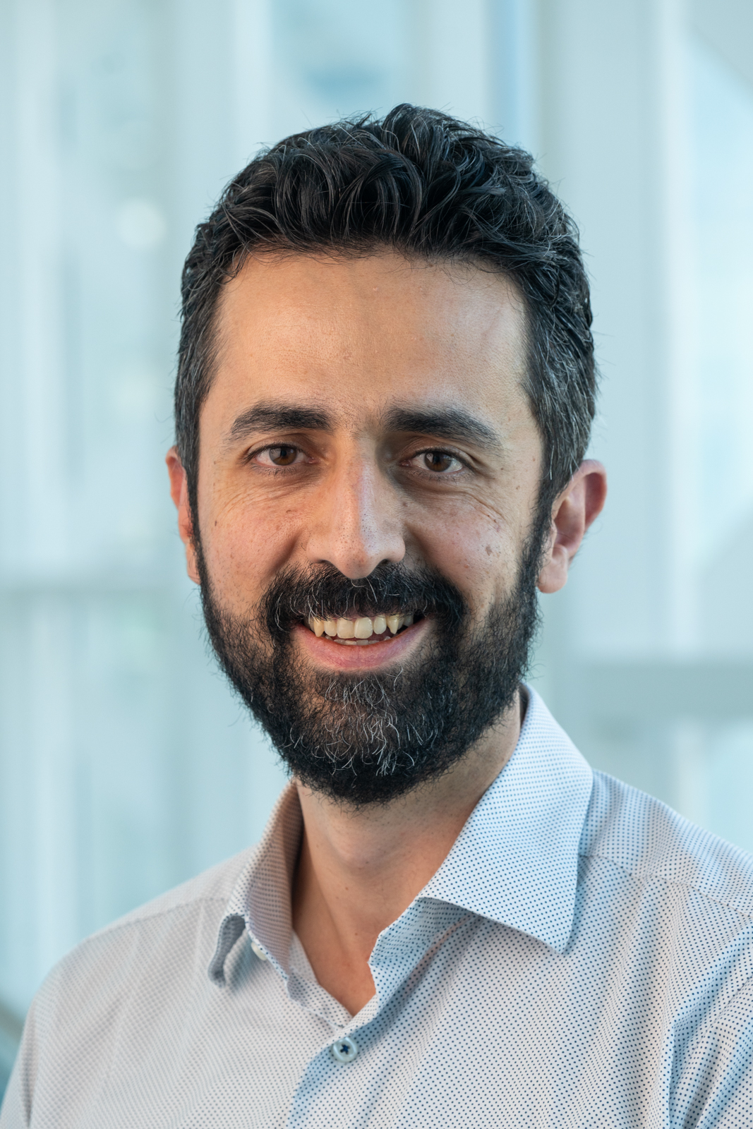 A portrait photo of Nima Lotfi