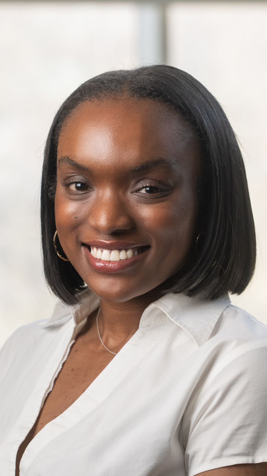 A portrait photo of Khasia Perry