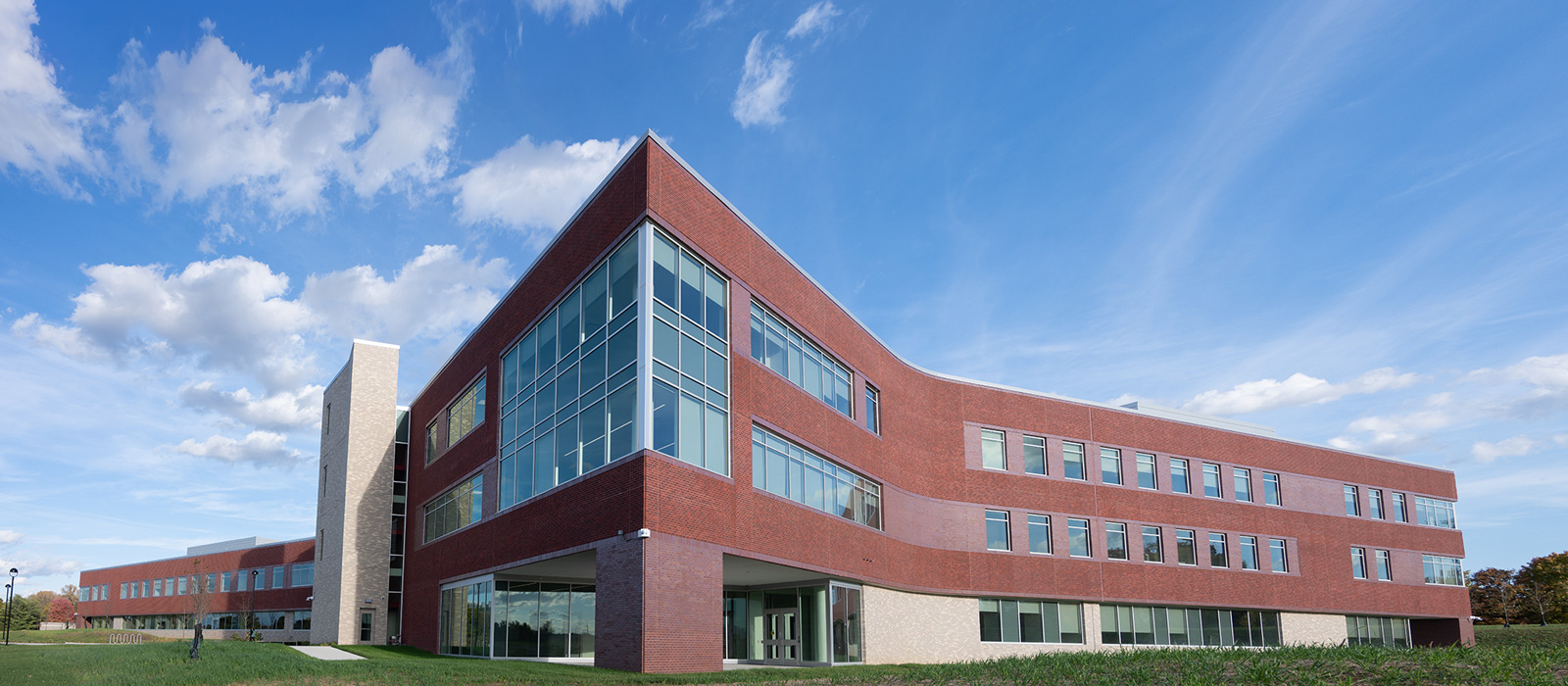 Health Sciences Complex on a Sunny Day