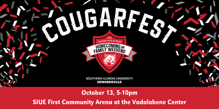 Cougar Fest downtown Edwardsville on October 13.
