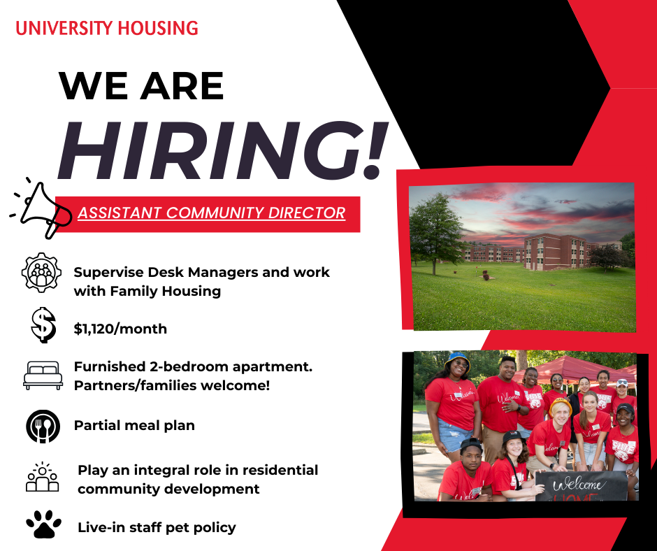 Graduate Assistantships About Us Housing SIUE