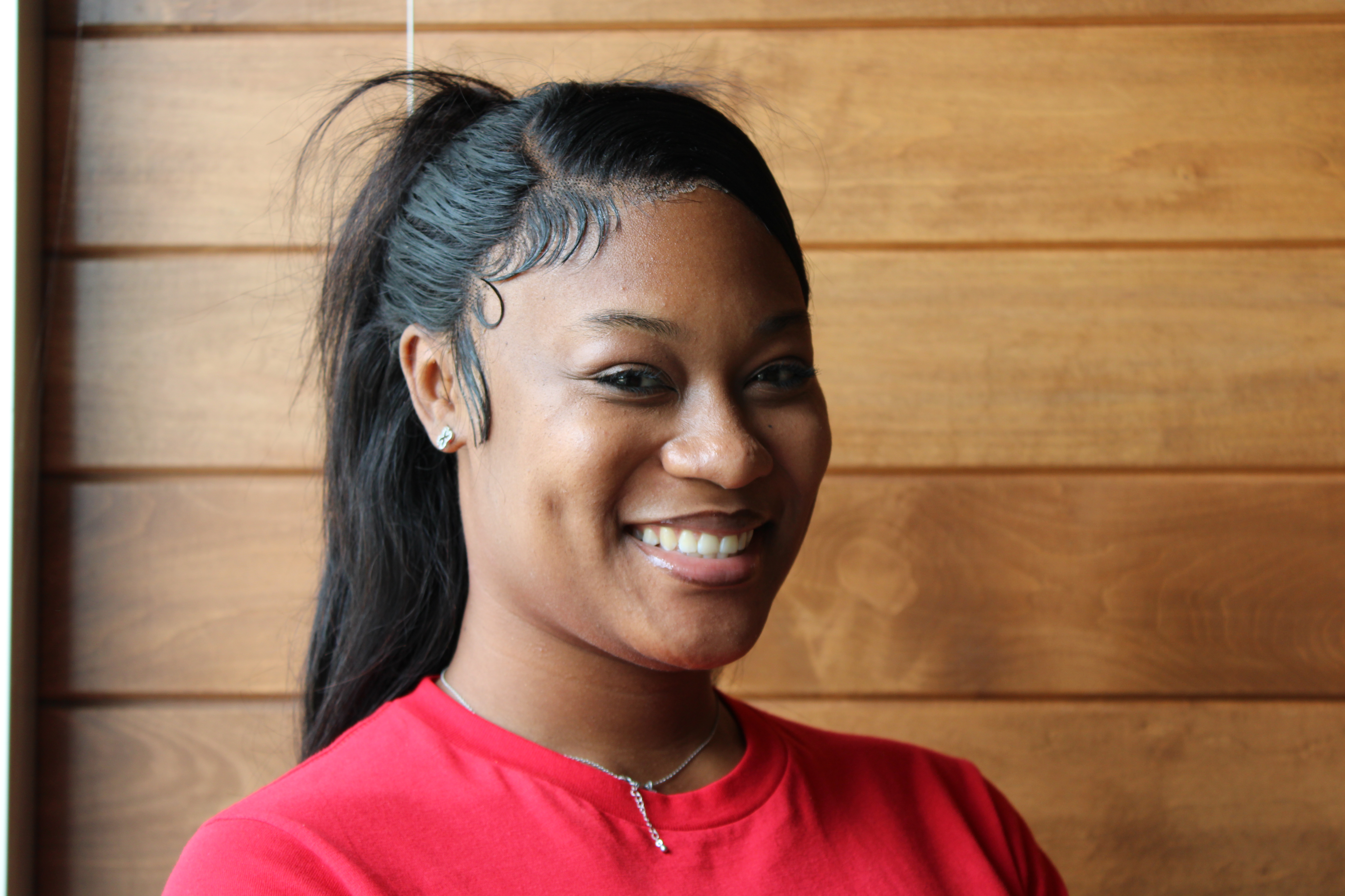 A portrait photo of Hannah Shaw