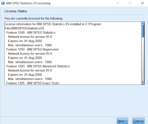 ibm spss 22 license code free