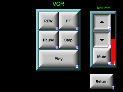 VCR Screen